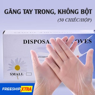 Găng Tay Trong Không Bột (Chuyên dùng trong phun xăm, spa ,thẩm mỹ viện)