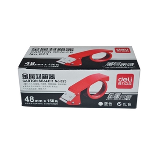 Cắt băng dính Deli sắt 823