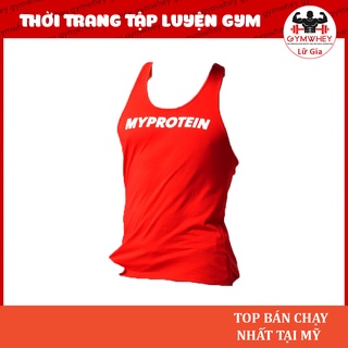 [GIÁ TỐT NHẤT] Áo Thun Ba Lỗ My Protein Màu Đỏ Cực Đẹp Cực Mát Mẻ