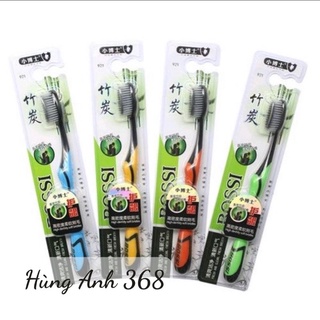 BÀN CHẢI ĐÁNH RĂNG THAN TRE HÀN QUỐC CAO CẤP BOSSI