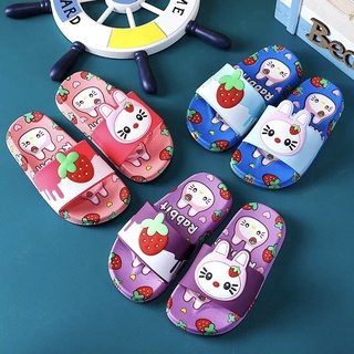 Dép Lê Cho Bé Gái Bé Trai KA05 Dép Quai Ngang Trẻ Em Chống Trơn Trượt KanKanStore
