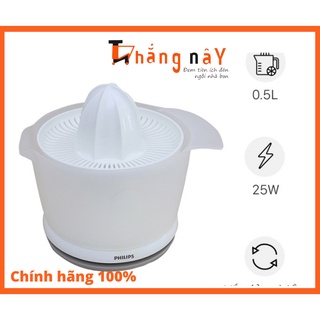 [Mã ELHA22 giảm 6% đơn 300K] [ BẢO HÀNH 2 NĂM ] Máy vắt cam Philips HR2738