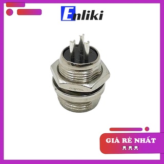 Giắc GX12-3P 3 Chân (Đực)