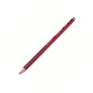 Bút Chì Gỗ 5B Staedtler Tradition 110-5B - Thân Sọc Đỏ Đen