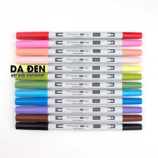 [DA ĐEN] Bộ 12 Bút Dual Marker Tombow ABT Pro - MANGA (Tặng Kèm Túi Cuộn Bút Giới Hạn)