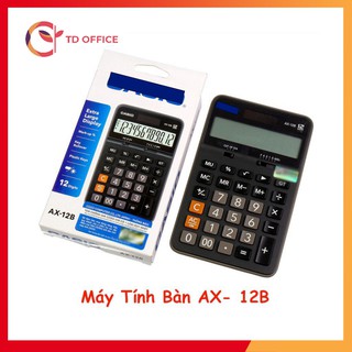 [Có sẵn] [Ảnh thật] Máy Tính Để Bàn AX-12B - Máy tính Casio Cầm Tay Để Bàn Tính Cho Shop - Bảo hành 6 tháng