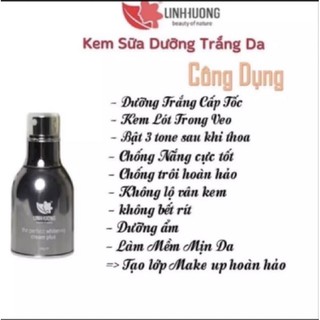 Kem Sữa Dưỡng Trắng Linh Hương [Dùng Là Thích ] Kem nhung dinh dưỡng, Kem sâm trắng da