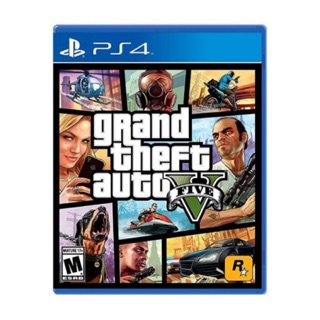 [Mã 55ELSALE1 giảm 7% đơn 300K] Đĩa Game PS4 : GTA V likenew