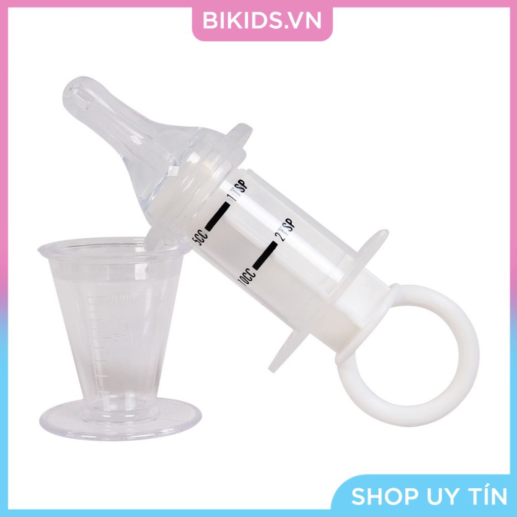 Dụng cục uống thuốc núm vú Basilic D028
