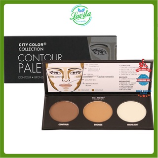 Phấn tạo khối / Phấn tạo khối 3 ô City Color Contour Palette