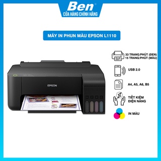 Máy in phun màu Epson L1110 - BH 12 tháng - Hàng chính hãng