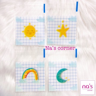 Bộ 10 / 20 / 50 túi kiếng 7x7cm tự dính đựng bánh kẹo, thun cột tóc, quà tặng nhỏ