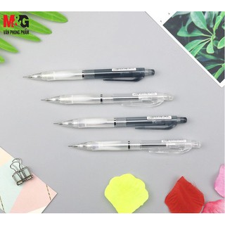 Bút chì kim bấm M&amp;G trắng trong tinh tế Vivid color-0.7 mm- AMP82212