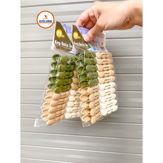 kẹp quần áo combo vỉ 20 chiếc việt nhật