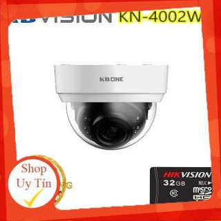 [Mã 154ELSALE2 giảm 7% đơn 300K] Camera wifi KBONE KN-4002WN kèm theo thẻ nhớ 32GB