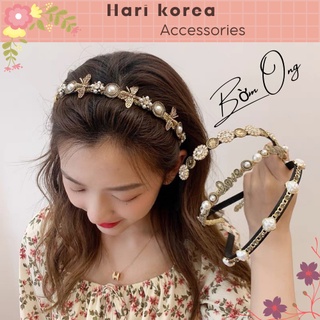 Bờm Ong Đính Ngọc sang chảnh / băng đô đính đá , phụ kiện tóc nữ tiểu thư ,sang chảnh -  Hari Korea Accessories