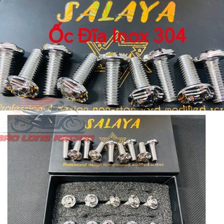 Ốc đĩa Salaya 8li20 gắn xe máy