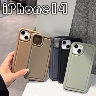 Ốp Điện Thoại Silicon TPU Mềm Nhám Chống Sốc Màu Cà Phê Cho IPhone 14 13 12 11 Pro Max 14 Pro Max XS MAX