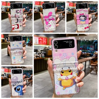 Ốp Điện Thoại PC Gập Được Chống Sốc In Hình Pikachu Thủy Thủ Mặt Trăng Cho OPPO Find N2 Flip 5G