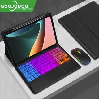 Bao Da Máy Tính Bảng Tích Hợp Bàn Phím Bluetooth GOOJODOQ Dành Cho Xiaomi Pad 5 Xiaomi Mi Pad 5 Pro