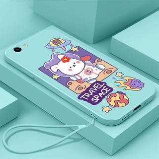 Ốp Điện Thoại Tpu In Hình Thỏ Không Gian Cho Vivo Y81 Vivo Y83 Vivo Y85 / V9 Vivo Y91 Vivo Y95 Vivo Y1S