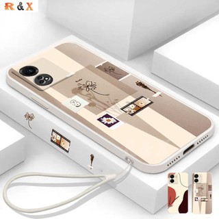 Ốp Điện Thoại Cho OPPO Reno 8T A77S A57 2022 A17 A15 A16 A16K A54 A53 A12 A5S A7 A3S A74 A95 A55 A31 A52 A92 A94 A37 F9 A1K Reno8 7 6 5F 4FÁo Thun In Hình Thời Trang Năng Động Cho Nữ