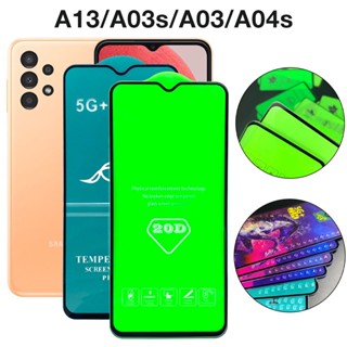 Kính cường lực samsung A13 A03s A03 A04s A04 A04e M04 full màn trong suốt chống rơi vỡ màn hình tặng kèm khăn lau màn