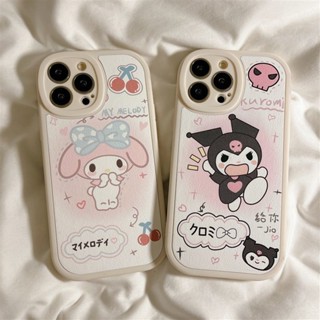 Ốp Điện Thoại Silicon Mềm Chống Sốc Hình kuromi Melody HELLO KITTY Cho IPhone 14 12 PRO 12 mini 11 13 PRO Max Xs Max XR 6 7 8 Plus