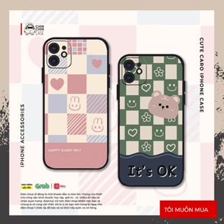 Vỏ ốp iPhone Silicon viền vuông Art 215-216 cho iPhone 6pl/6s/6spl/7/7pl/8/8pl/x/xs/11/12/13/14/pro/max - Chinchincase