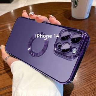 Ốp Điện Thoại Mạ 6D Sang Trọng Tản Nhiệt Chống Rơi Cho iphone 14 Plus 14 13 12 11 Pro max