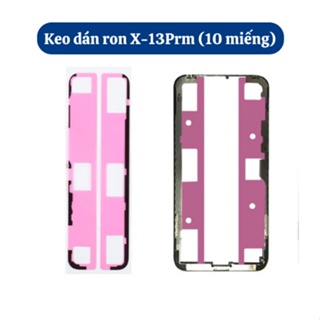 Keo dán ron iphone X-13Prm (10 miếng)