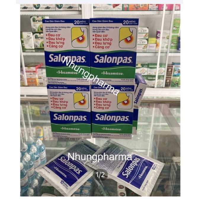 miếng dán salonpas
