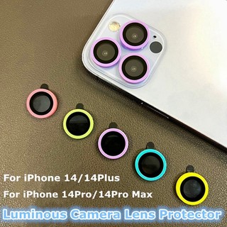 Kính Cường Lực Viền Kim Loại Bảo Vệ Camera Cho iPhone 14 13 12 Pro max 12 13pro 14plus 14pro max
