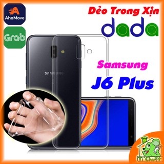 [Ảnh Thật] Ốp lưng Samsung J6 Plus Dada Dẻo Trong Suốt