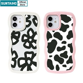 Suntaiho Ốp lưng iphone 14 pro Ốp Điện Thoại Mềm Chống Sốc In Họa Tiết Hoa Cho iphone 14 11 Pro 13 Pro Max 13 Pro X XR XS Max