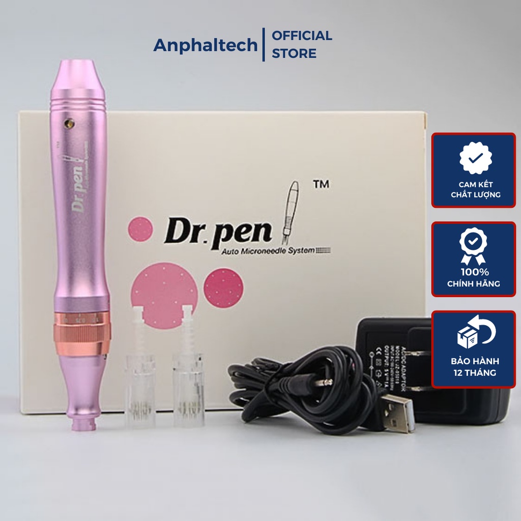 [Chính Hãng] Máy Phi Kim, Máy Lăn Kim Dr Pen M7-C(Không tích điện)