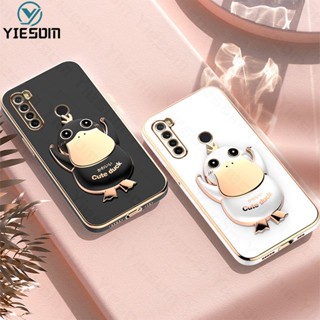 Ốp Điện Thoại Silicon Mềm Chống Sốc Có Giá Đỡ Hình Chú Vịt Dễ Thương Cho Xiaomi Redmi Note 8 8T 7 5 Pro Redmi 7 5 Plus