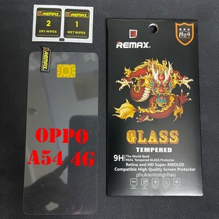 (R10)Miếng Dán Cường Lực Oppo A54 4G Trong Suốt Chính Hãng Remax
