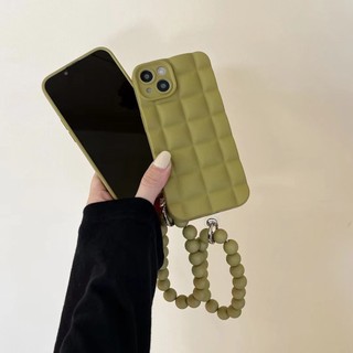 Ốp Điện Thoại Hình Vuông Màu Xanh Matcha Thời Trang Cho Iphone 14 pro max 14 PLUS 14 13 pro max 12 pro max 11 pro max