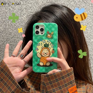 Ốp Điện Thoại Chống Sốc In Hình Gấu Pooh / Trái Cây Dễ Thương Cho iPhone 14 Plus 14 13 12 11 Pro Max
