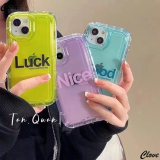 Ốp Điện Thoại Mềm Trong Suốt Chống Sốc In Chữ Tiếng Anh Đơn Giản Cho Iphone 13 11 Xr 14 14 14 promax