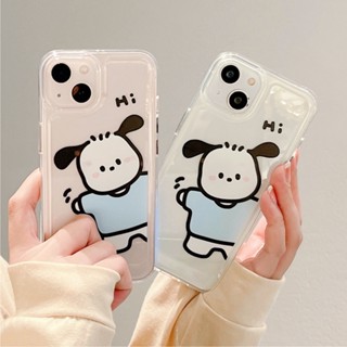 Ốp Lưng Silicon Trong Suốt Space Bảo Vệ Camera Pacha Dog