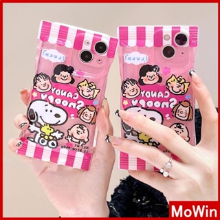 For iPhone 14 Pro Max iPhone Case Snack Bag TPU Soft Case Clear Case Airbag Shockproof Camera Cover Pink Cute Cartoon Compatible For iPhone 13 Pro Max 12 Pro Max 11 7Plus xr