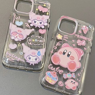Kirby Iphone14promax Phone Case X/XR Apple 11/12 Couple Xsmax Transparent 7/8P Female ZfND