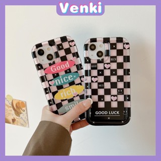 Case For iPhone 14 Pro Max TPU Soft Jelly Airbag Case Black Pink Checkers Case Camera Protection Shockproof For iPhone 14 13 12 11 Plus Pro Max 7 Plus X XR