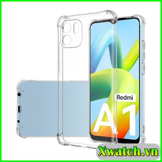Ốp lưng dẻo chống va đập Xiaomi Redmi A1 A1 + A2 A2+ Redmi 10A bảo vệ 4 góc