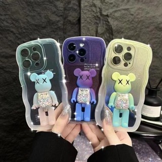 Ốp Điện Thoại Có Giá Đỡ Hình Gấu Cho Iphone 12 pro max 11 pro max 14promax