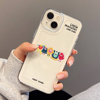 Little Monster Apple 14 Phone Case Iphone12/11promax Set 13 Transparent High-Grade Acrylic Girl f7Jl