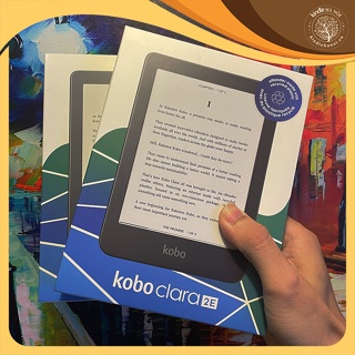 New 100%| Máy đọc sách Kobo Clara 2E màn hình 6 inch, có đèn vàng warmlight, chân sạc TypeC, 16GB