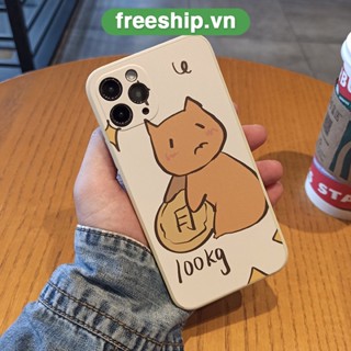 [ỐP ĐIỆN THOẠI IPHONE] Ốp iphone cho14plus/13pro/12promax/11/6/7/8/xs/xsmax/xr ốp lưng iphone in hình thú 100kg bvc